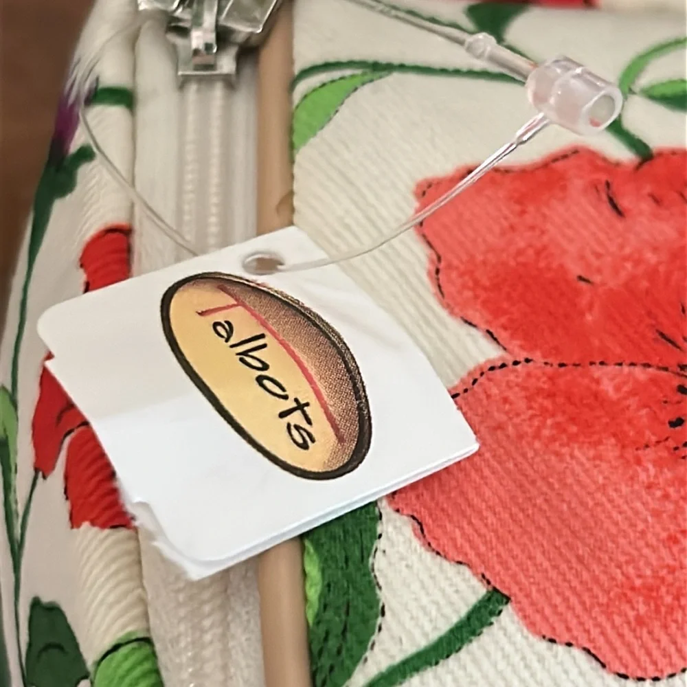 TALBOTS Floral Cosmetic Case